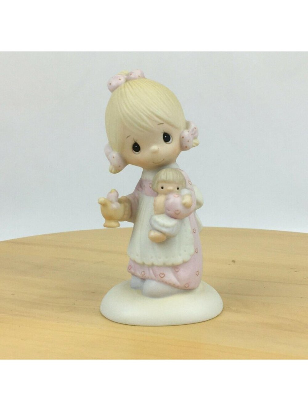 Vintage 1978 Precious Moments Jesus Is The Light Figurine